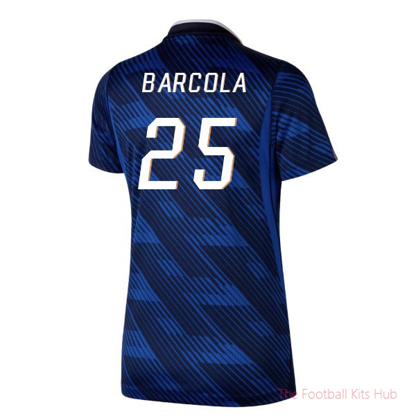 2026-2027 France Home Shirt (Womens) (Barcola 25)-unisoccer store